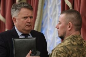 Владимир Зеленский и Йонас Гар Стере