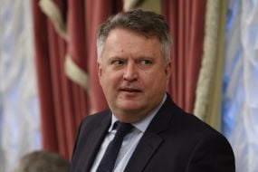 Владимир Зеленский и Йонас Гар Стере