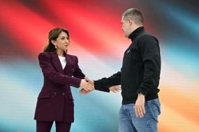 Mikhailo Fedorov and Dylan Yeshilgoz-Zegerius