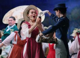 Комическая опера «Любовный напиток» во Львове