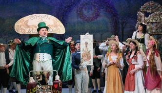 Комическая опера «Любовный напиток» во Львове