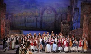 Комическая опера «Любовный напиток» во Львове