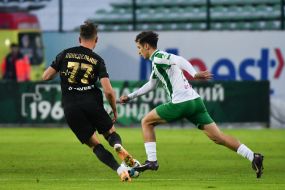 Игровой момент матча