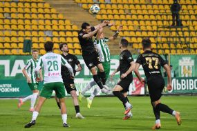 Игровой момент матча