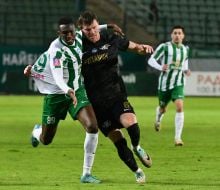 Игровой момент матча