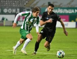 Игровой момент матча