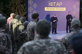 Мустафа Джемілєв та Володимир Зеленський