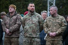 Yevhenii Khmara and Pavlo Palisa