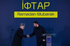 Мустафа Джемилев и Владимир Зеленский