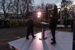 Мустафа Джемилев и Владимир Зеленский