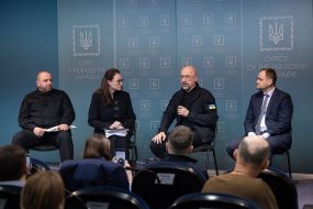 Rustem Umerov, Yulia Svyridenko, Denys Shmyhal, Oleksiy Kuleba