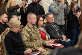 Iryna Vereshchuk, Pavlo Palisa, Iryna Mudra, Serhiy Kyslytsia