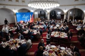 Iftar at the Ar-Rahma Mosque in Kyiv