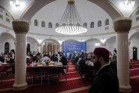Iftar at the Ar-Rahma Mosque in Kyiv