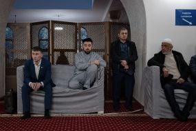 Iftar at the Ar-Rahma Mosque in Kyiv