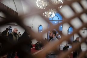 Iftar at the Ar-Rahma Mosque in Kyiv