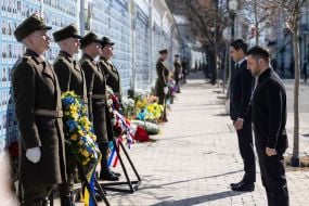 Rob Jetten and Volodymyr Zelenskyy