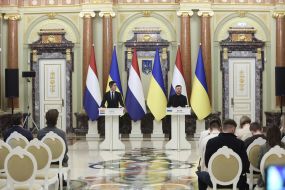 Rob Jetten and Volodymyr Zelenskyy