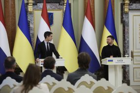 Rob Jetten and Volodymyr Zelenskyy