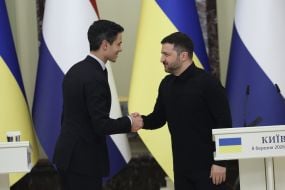 Rob Jetten and Volodymyr Zelenskyy
