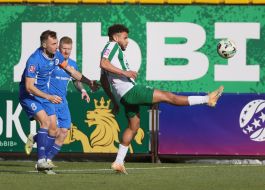 Игровой момент матча