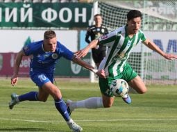 Игровой момент матча