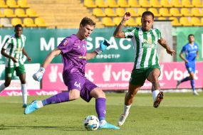 Игровой момент матча