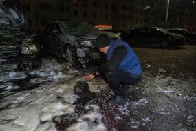 Последствия обстрела Харькова