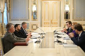 Volodymyr Zelenskyy and Julia Klöckner