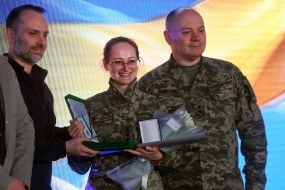 Oleksandr Pertsovsky, Anatoliy Kazmirchuk and Olga Lastochkina