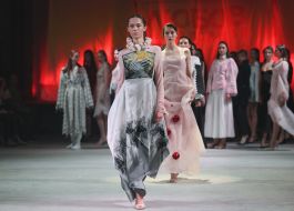 Performance-fashion show by Oksana Karavanska "Love is a Talisman" in Lviv