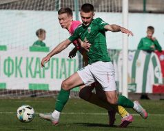 Игровой момент матча