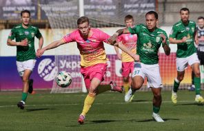 Игровой момент матча