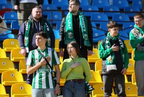 Болельщики на трибуне