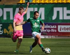 Игровой момент матча