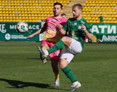 Игровой момент матча