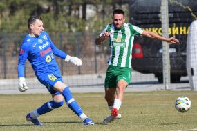 Game moment of the control match