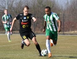 Game moment of the control match