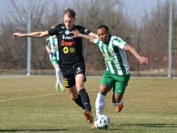 Game moment of the control match