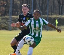 Game moment of the control match