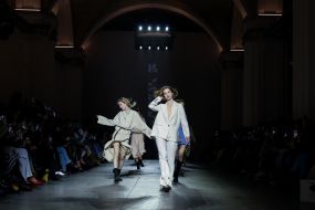 A fashion show by VOROZHBYT&ZEMSKOVA brand