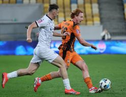 Игровой момент матча