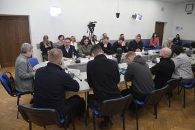 Participants of the security dialogue and presentation of the monograph “Humanitarian Dimension of Security”