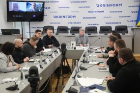 Participants of the security dialogue and presentation of the monograph “Humanitarian Dimension of Security”