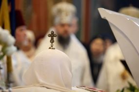 Прощання з патріархом Філаретом в Києві