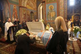 Прощання з патріархом Філаретом в Києві