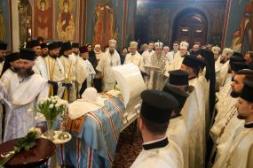 Прощання з патріархом Філаретом в Києві