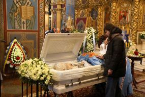 Прощання з патріархом Філаретом в Києві