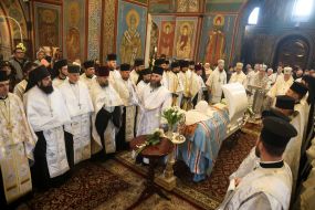 Прощання з патріархом Філаретом в Києві