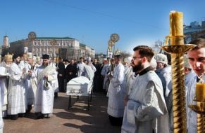 Похорон патріарха Філарета